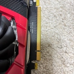 MSI GeForce GTX 1050Ti グラフィックボードの画像