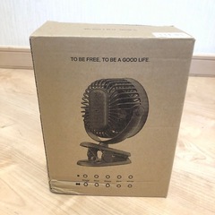 未使用品クリップ式卓上扇風機 GF 10の画像