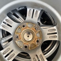 15インチ ヴォクシー80DUNLOP スタッドレスタイヤ ホイール ４本セットの画像