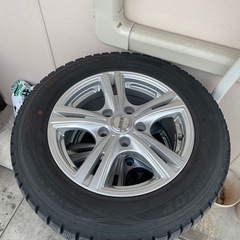 15インチ ヴォクシー80DUNLOP スタッドレスタイヤ ホイール ４本セットの画像