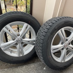 15インチ ヴォクシー80DUNLOP スタッドレスタイヤ ホイール ４本セットの画像