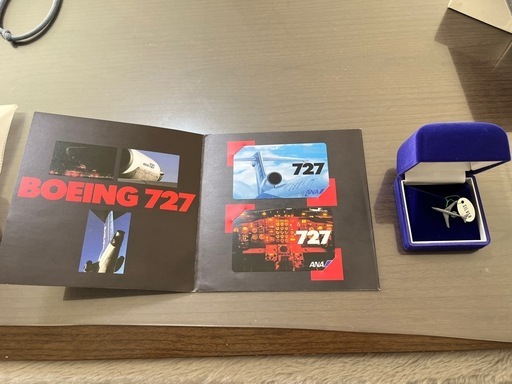 ボーイング727  ネクタイピン他