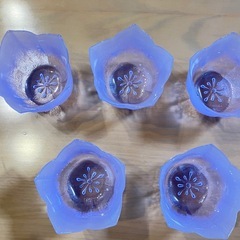 ガラス製の小鉢デザートカップ【手渡し限定】の画像