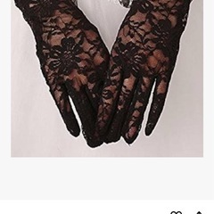 ❗️新品❗️上品総レース ウェディンググローブ ショートグローブの画像