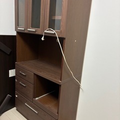 食器棚 タンス たな棚の画像