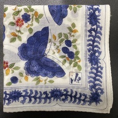 ❤️蝶々柄 ハンカチの画像