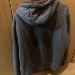 お話中  古着フード付き パーカーの画像