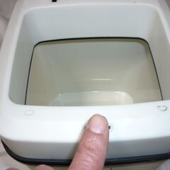 決定【電池式自動センサー付ゴミ箱】ネコ柄　の画像