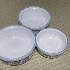 決まりました　フタつき保存ボウルの画像