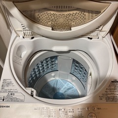 【受け渡し予定者決定】東芝 5kg洗濯機 AW-5G3 2016年製 動作良好の画像