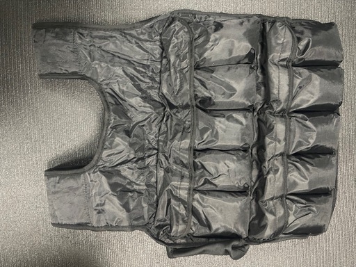 ウェイトトレーニング用ベスト ブラック20kg
