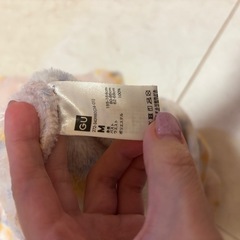 GU   マシュマロフィール　トップス　もこもこパジャマ　2点セットの画像