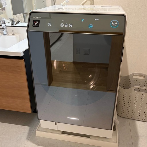 ドラム式洗濯機　ES-U111-TL シャープ
