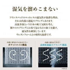 フランスベット取りに来て頂けるのであれば値引きします！の画像