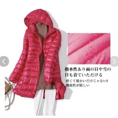 新品ダウンコートの画像