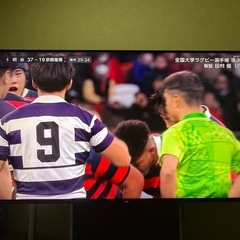 【受け取り先決定済】55inch テレビ、テレビスタンドセットの画像