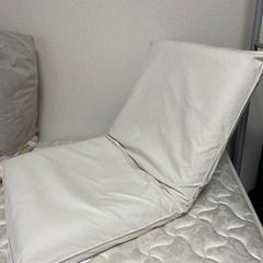 【カバー洗濯お願いします】無印 座いす 大    (1/3-1/8まで)の画像