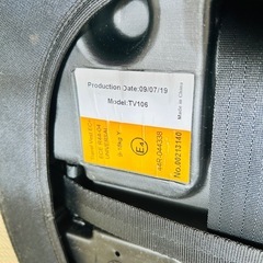 コンパクトチャイルドシートの画像