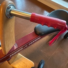 【26年1月末くらいまで】木製足けり三輪車　ラジオフライヤー　radio flyerの画像