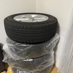 ハリアー　純正ホイール　スタッドレス4本の画像