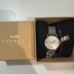 COACHコーチ　レディース　時計ブレスレットセット　新品未使用の画像