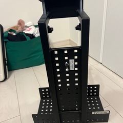 Bauhutte バウヒュッテ　ゲーム機収納ラック デスク下タイプ PS5対応 旧型 新型対応 クランプ式 BHS-330G-BKの画像