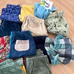 キッズベビー半ズボン19枚まとめて　サイズ90〜100の画像