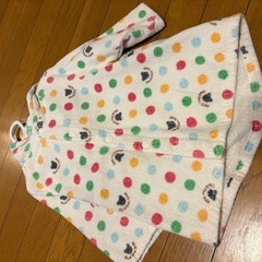 ミキハウス　バスローブの画像