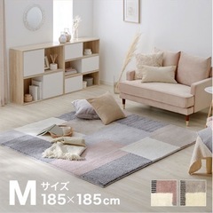 （お取引中）LOWYA ラグ　2畳用の画像