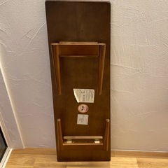 折りたたみローテーブルの画像