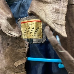 皮のジャケットの画像