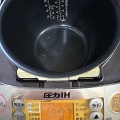 難あり…象印圧力IH10合…炊飯器の画像