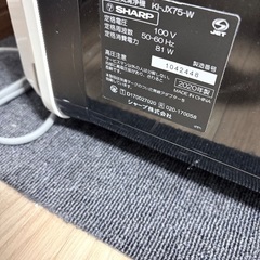 SHARP（シャープ）加湿空気清浄機 2020年式　KI-JX75-W（ホワイト） の画像