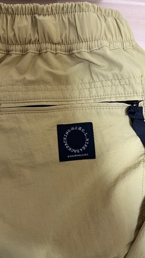 山と道  5-Pocket Pants  Sand Yellow／Woman L