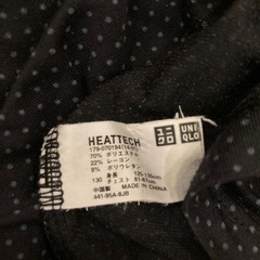 ユニクロ　ヒートテック　サイズ130の画像