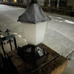 レトロ   門柱灯  廃番品の画像