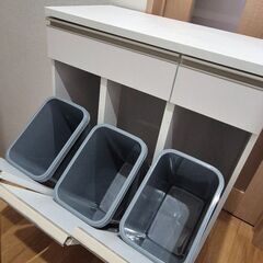 収納引出し付 3連ダストBOXの画像