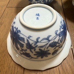 小皿3個　魚柄小皿5個の画像