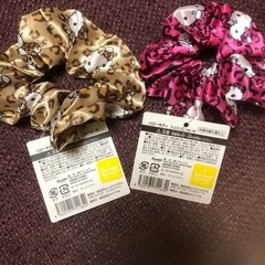 キティちゃん　シュシュ新品未使用の画像