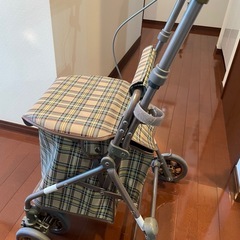 1/3 10時まで　美品　島製作所　リズムRWC SHIMA シルバーカー　ショッピングカートの画像