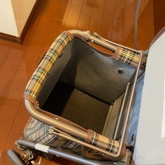 1/3 10時まで　美品　島製作所　リズムRWC SHIMA シルバーカー　ショッピングカートの画像