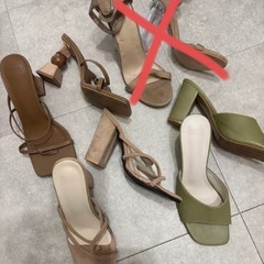 サンダルまとめ売り3点の画像