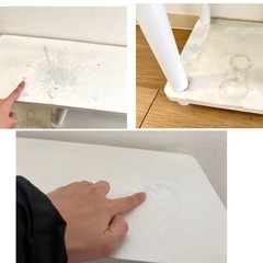 ニトリ　白色のテレビボード　テレビ台　2018年購入　横113センチの画像