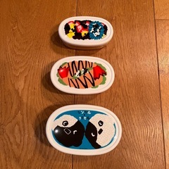 シンジル&タクセル　キャラクター弁当箱 3個セットの画像