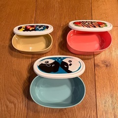 シンジル&タクセル　キャラクター弁当箱 3個セットの画像