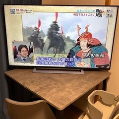 REGZA レグザ 2021年製 
55型テレビの画像