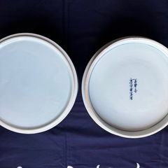 大皿 深皿 煮物鉢 大鉢 2枚セットの画像