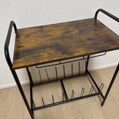 【お話中】美品レコードラックの画像