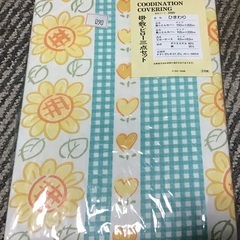 掛け布団◦しき布団◦枕のカバー　3点セットの画像