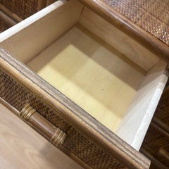 ラタン/アジアン/チェスト/棚の画像